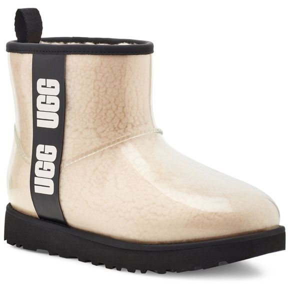 UGG WOMEN’S CLEAR CLASSIC MINI BOOT - Picture 1 of 5